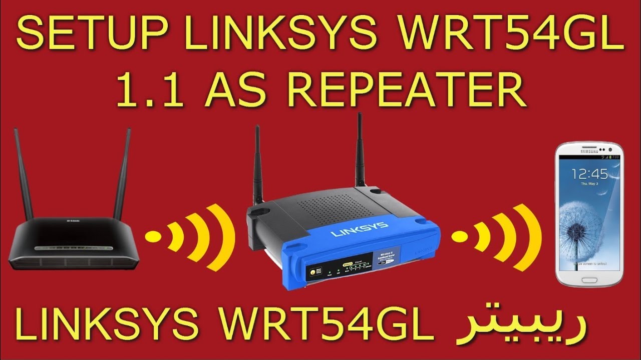 Wrt54g Router And Repeater